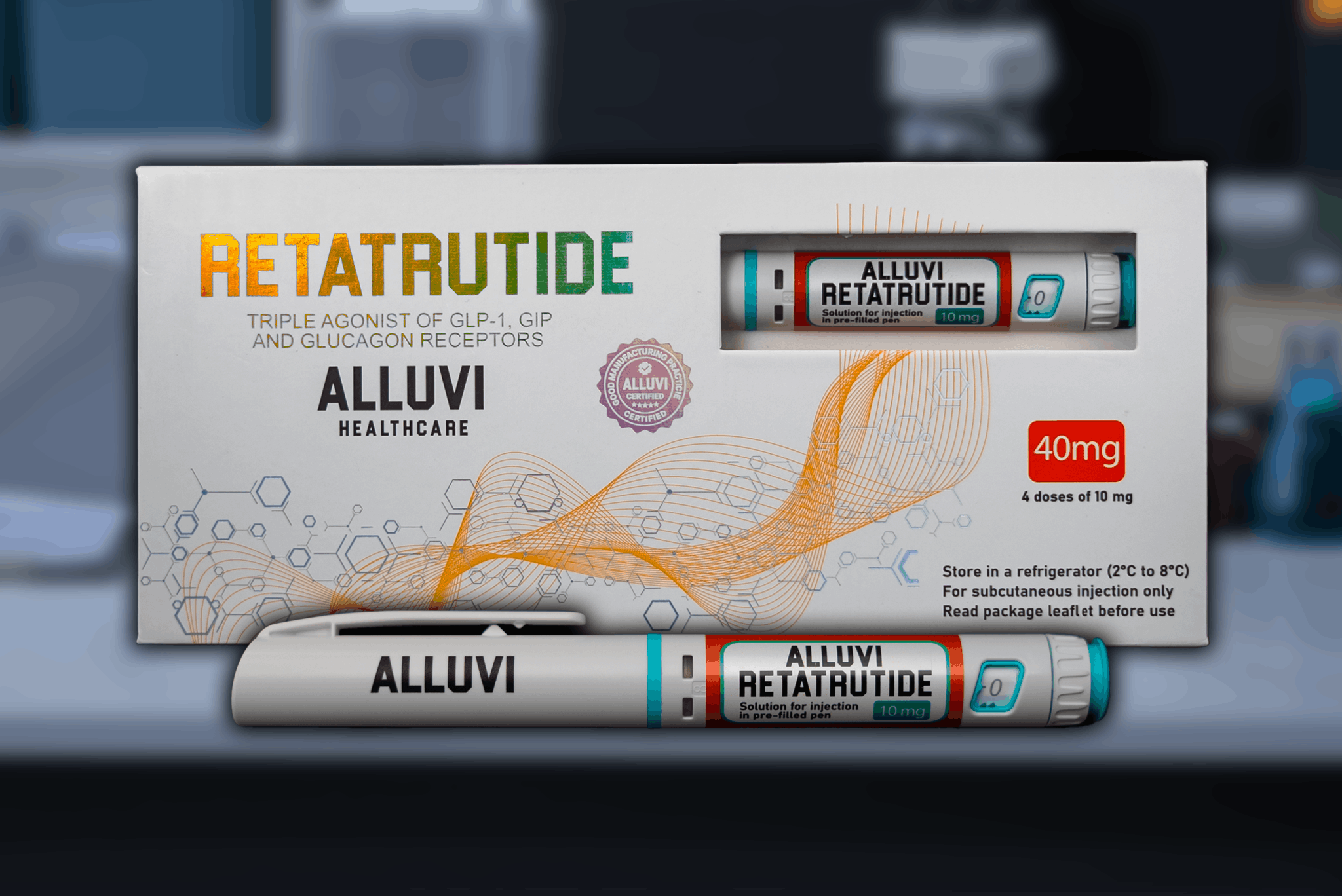 Alluvi Retatrutide 40MG Injectable Pen buy retatrutide uk supplier