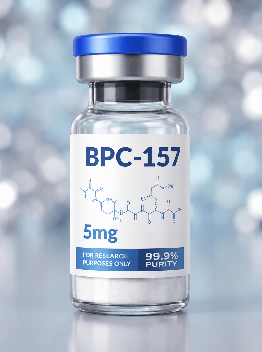 BPC-157 Lyophilized Peptide Vial 10mg