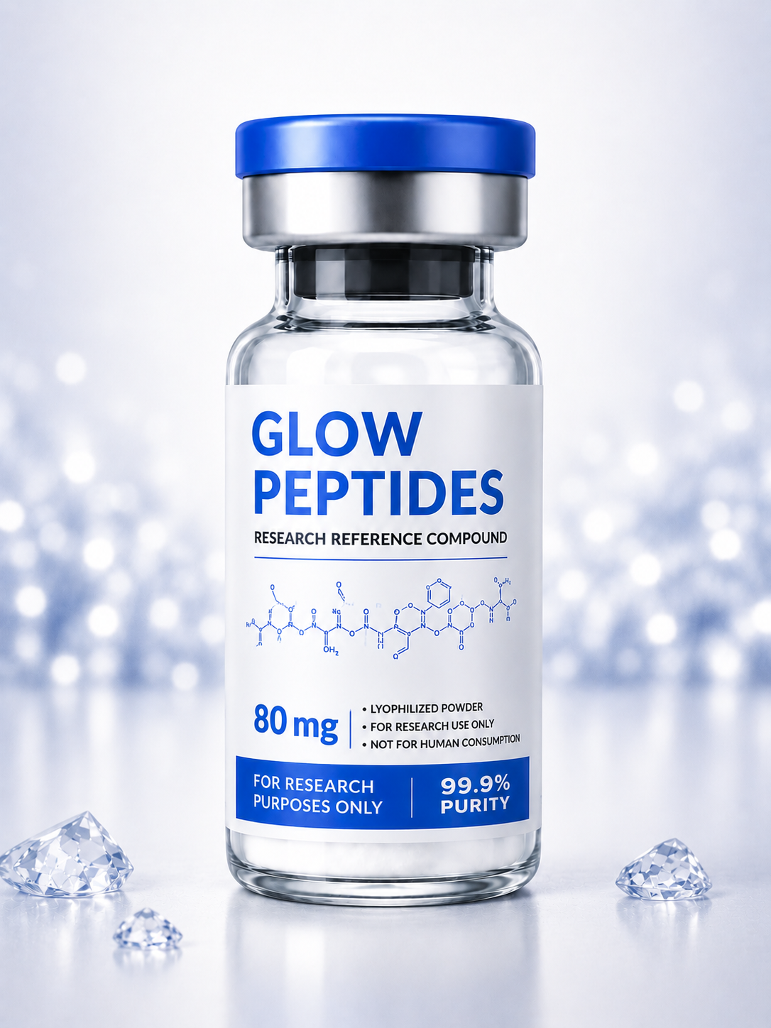 Glow Blend High-Purity Peptide Mix 70mg