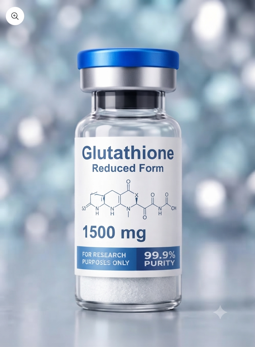 Glutathione Lyophilized Peptide Vial 1500mg
