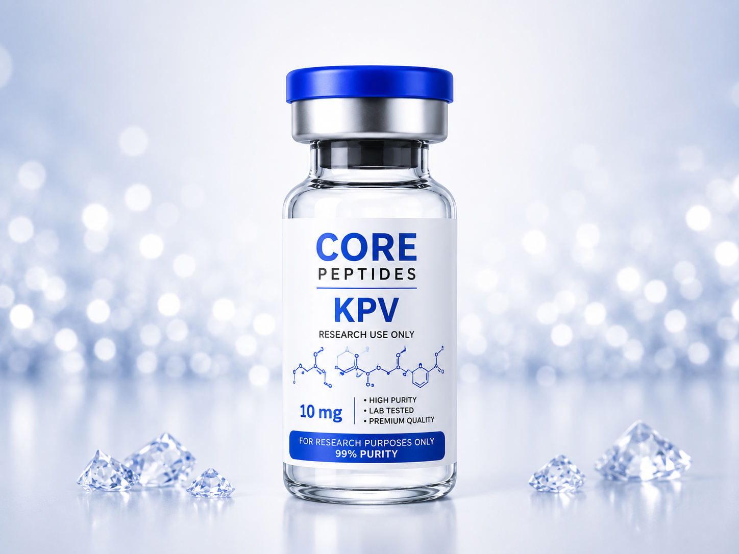 KPV Lyophilized Peptide Vial 10mg